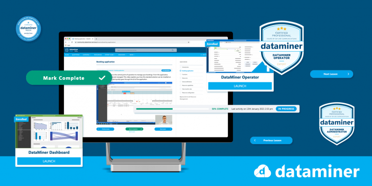 New DataMiner Learning and Certification Program