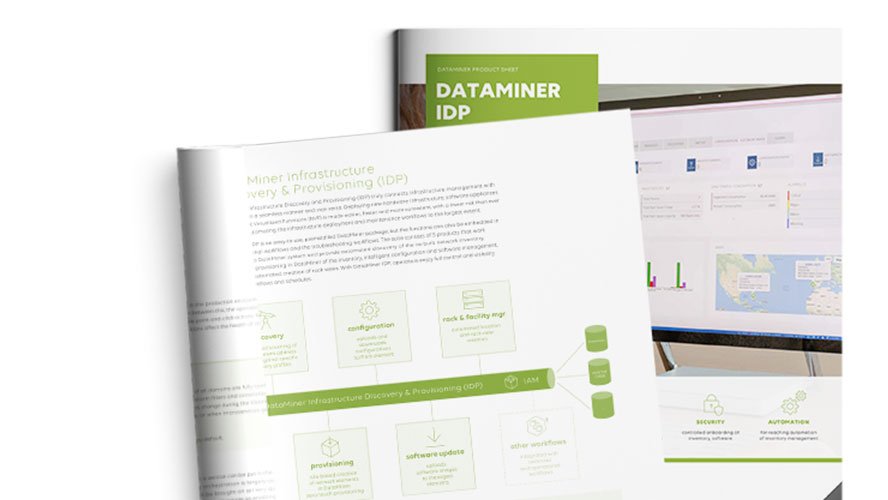 DataMiner IDP product sheet