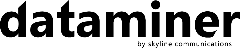 logo DataMiner by Skyline - black
