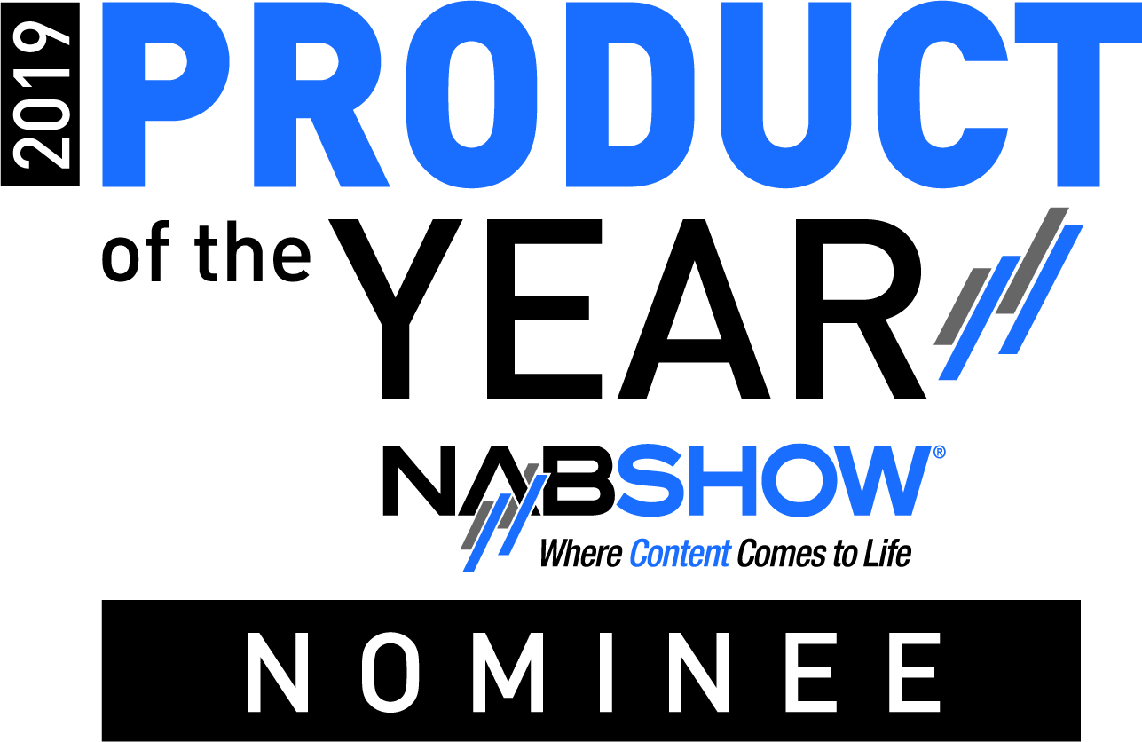 NAB Show LV 2019 Product of the Year Logo Nominee