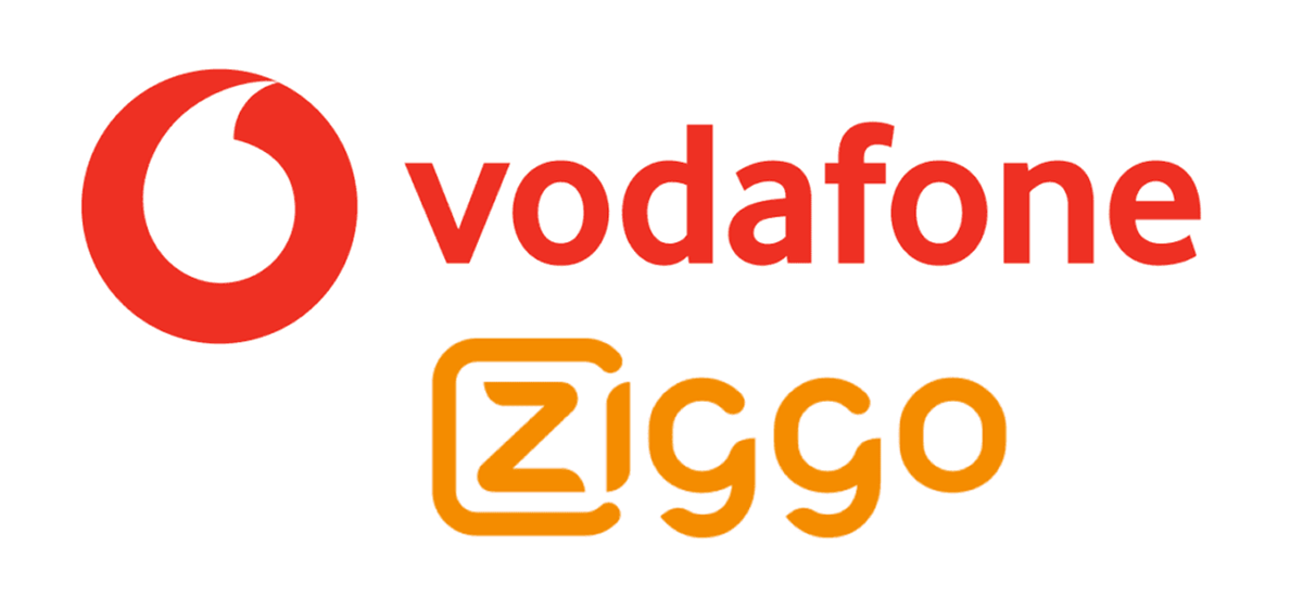 Vodafone Ziggo logo